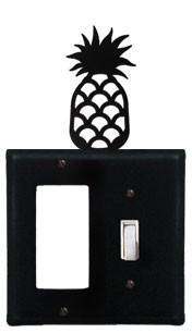 Village Wrought Iron EGS 44 Pineapple   Single GFI...