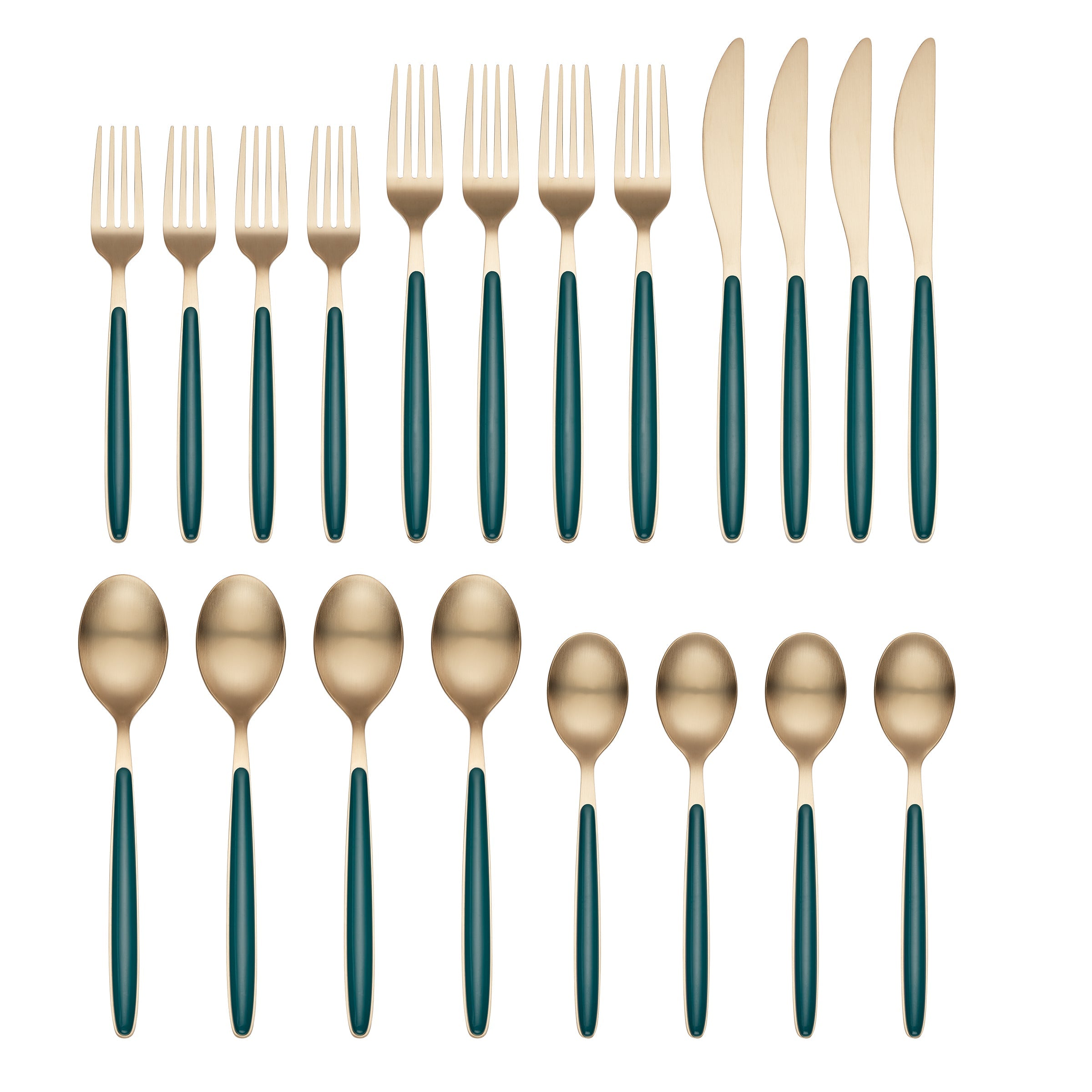 Kiernan Forest Champagne 20-Piece Flatware Set