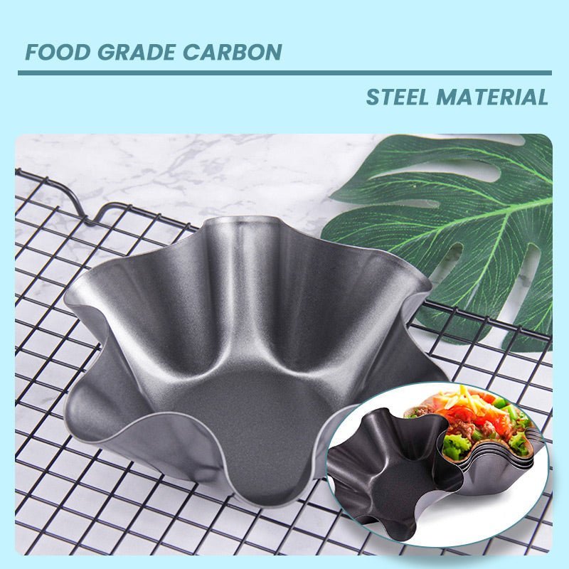 Petal Shape Carbon Steel Baking Bowl