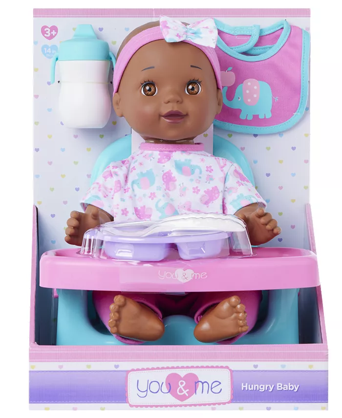 You and Me Hungry Baby 14 Doll  Created for You by Toys R Us