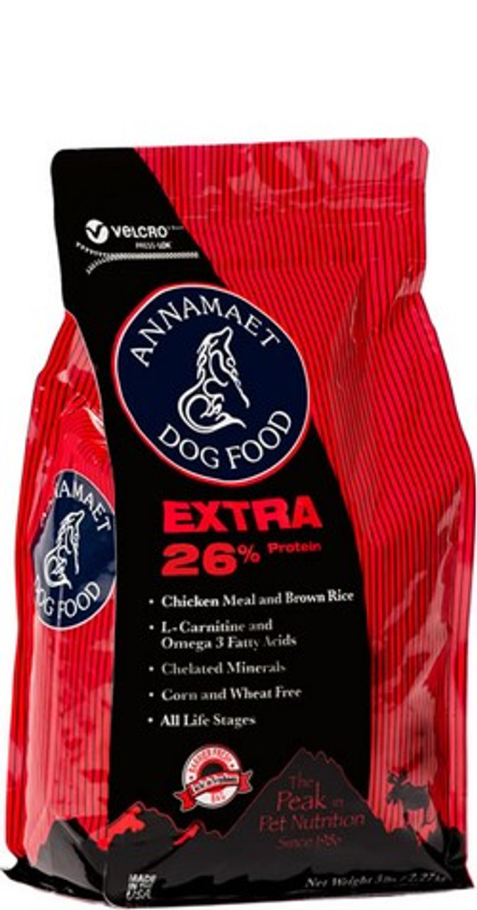 Annamaet Extra 26% Dry Dog Food 40 Pounds