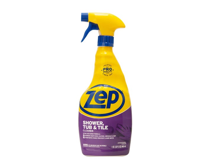 Zep Shower， Tub  Tile Cleaner， 32 oz - ZUSTT32PF