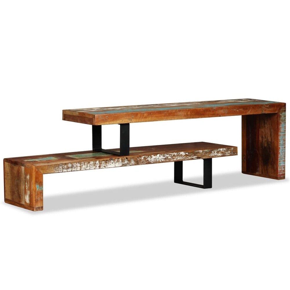 vidaXL TV Stand Solid Reclaimed Wood   45.3\