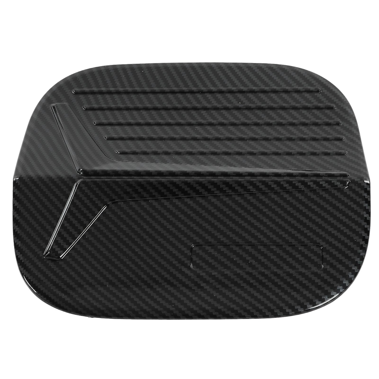 Carbon Fiber Style Fuel Tank Cap Cover Trim Auto Exterior Accessories Replacement For Civic 11th 2022+