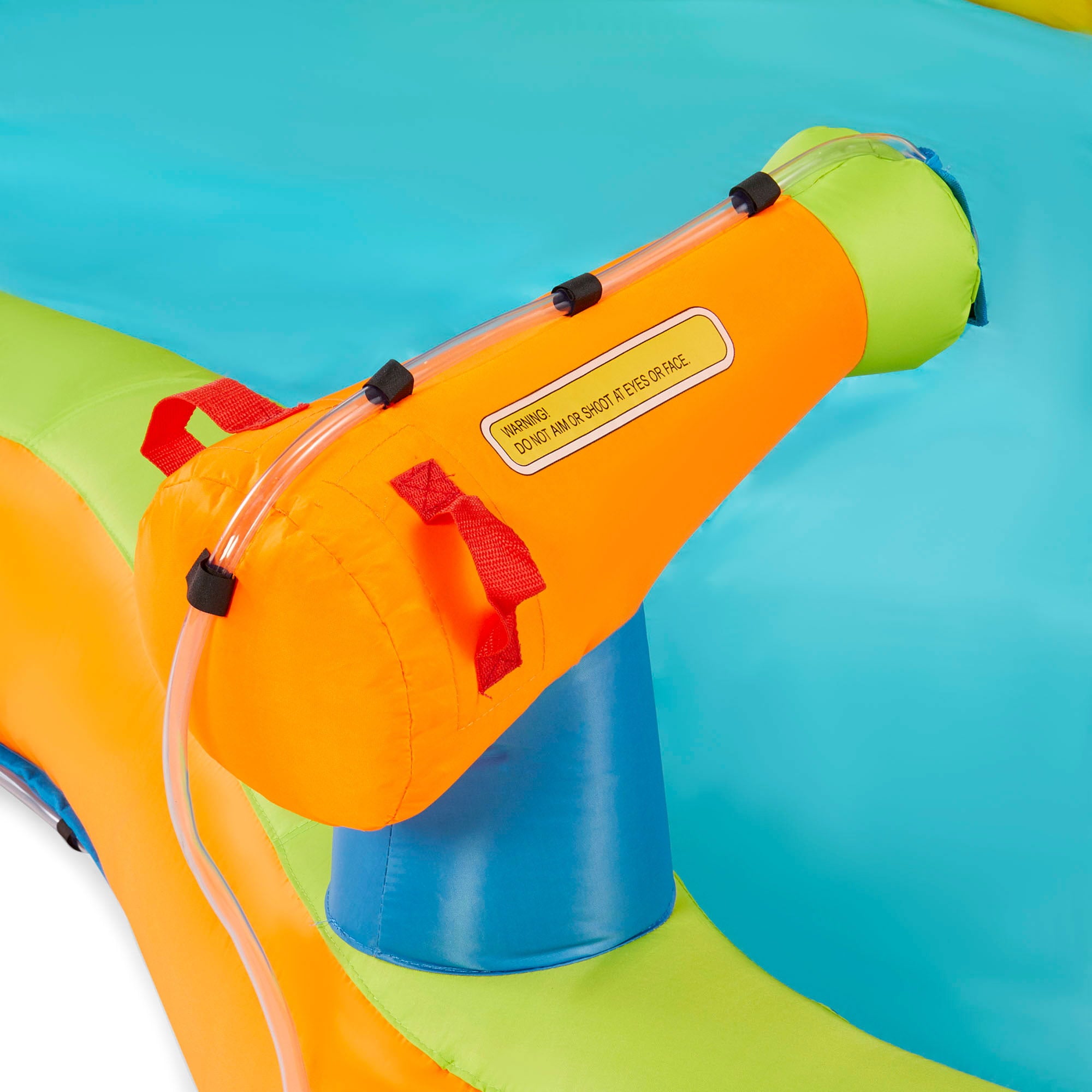 Banzai 90369 Adventure Club Water Park Inflatable 2 Lane Water Slide Splash Pool