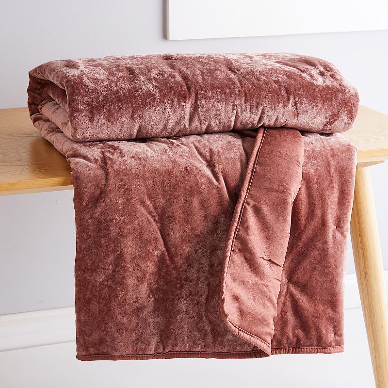 Levtex Home Abruzzi Plum Quilted Throw