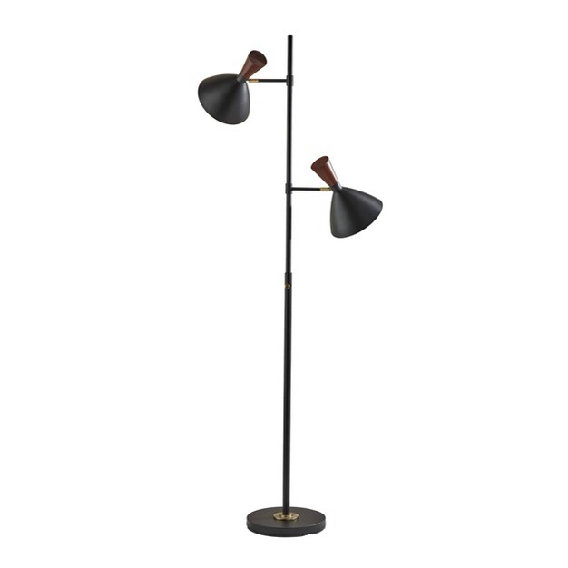 Arlo Tree Lamp Black Adesso