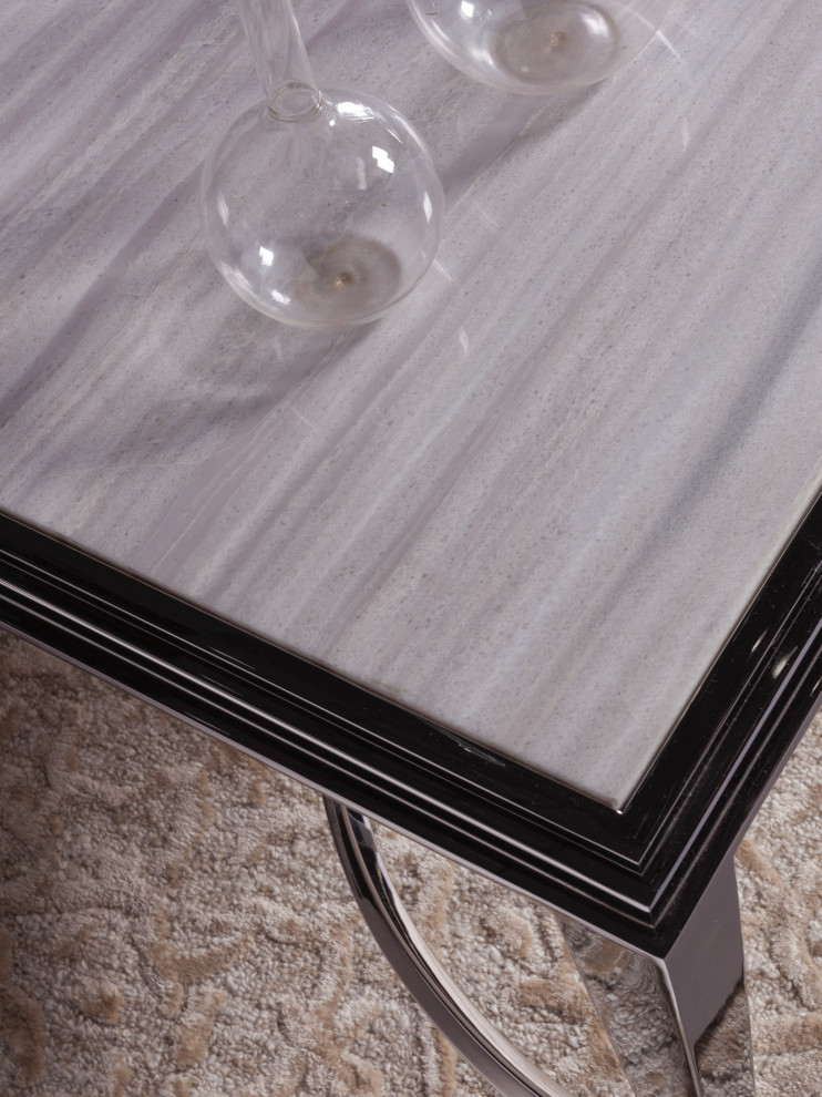 Sangiovese End Table   Contemporary   Side Tables And End Tables   by HedgeApple  Houzz