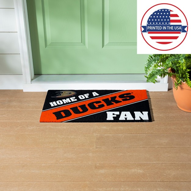 Evergreen Anaheim Ducks Pvc Mat Color