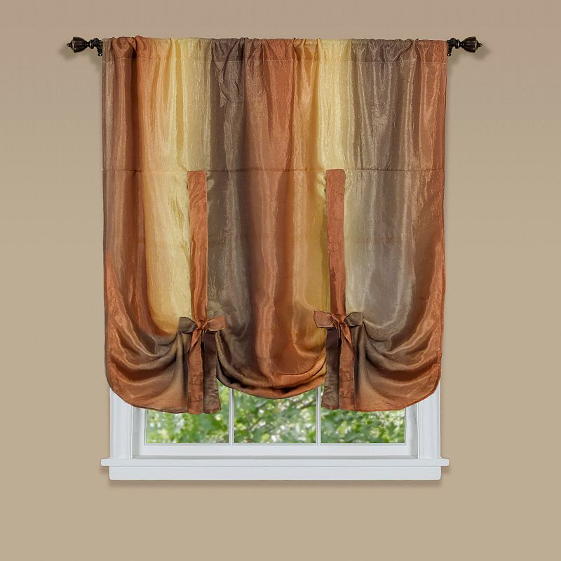 Ombre Tie-Up Window Shade - 50'' x 63''