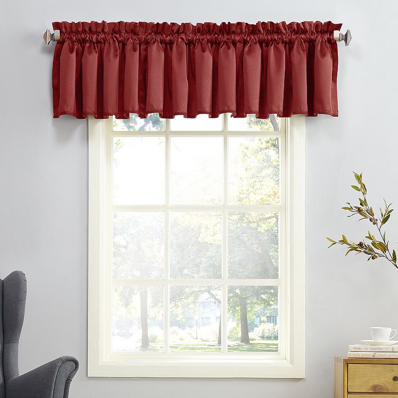 Sun Zero Gramercy Room Darkening Window Valance - 54'' x 18''