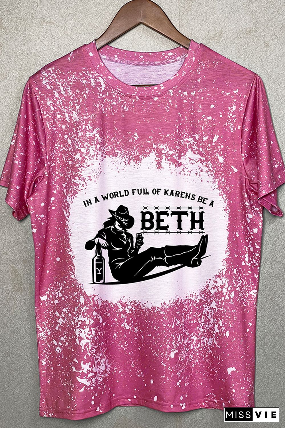 In a World Full of Karens Be A Beth,Beth Dutton,Yellowstone Graphic Tee Wholesale