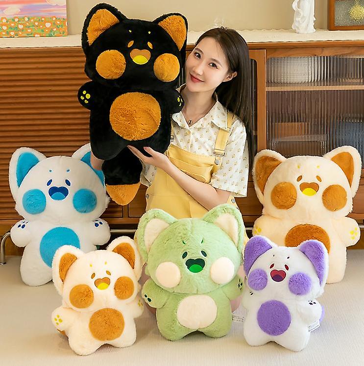 50cm Cute Dudu Meow Doodle Dudu Cat Plush Kitten Plushie Toy Fluffy Animal Doll Gift