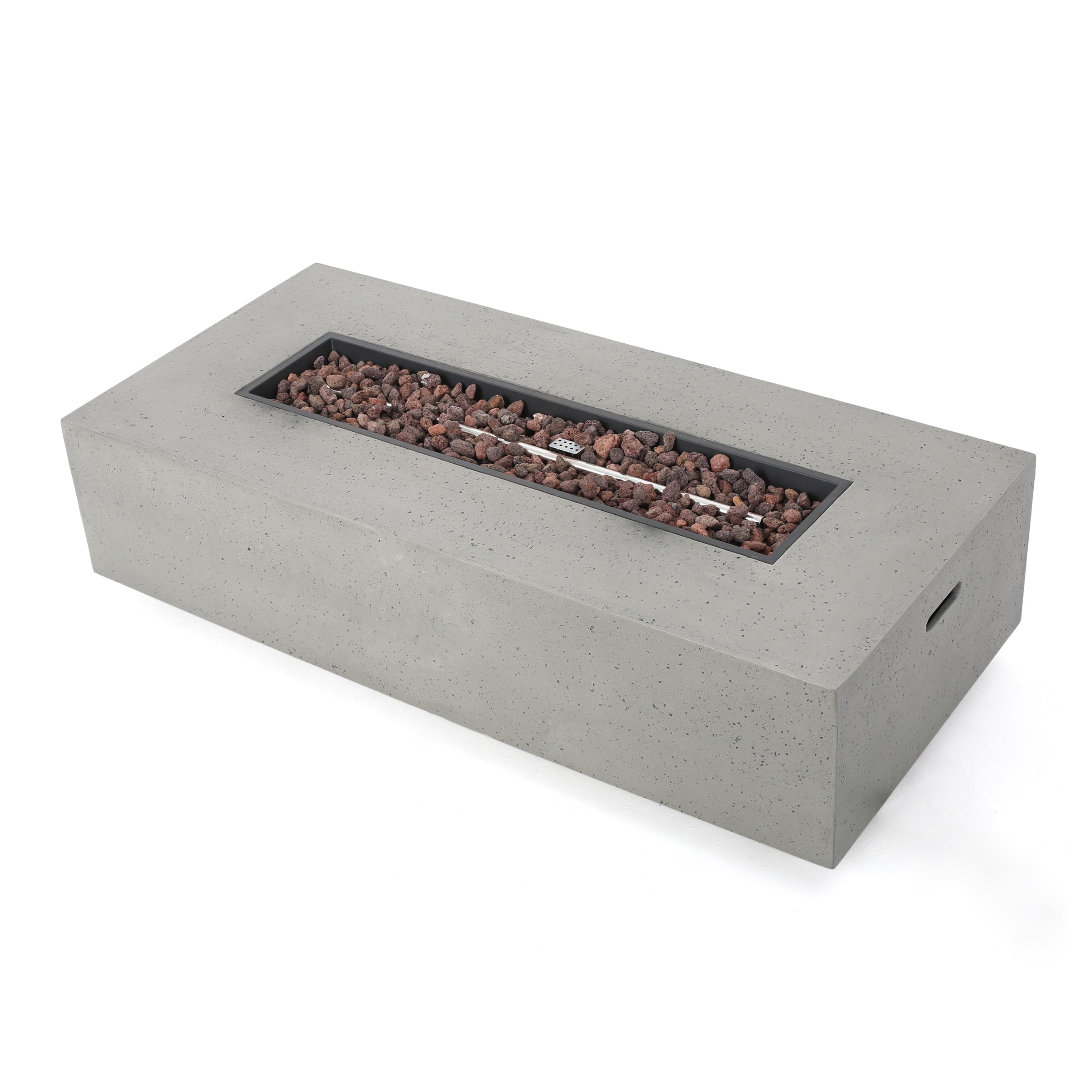 Jaxon Outdoor 50,000 BTU Rectangular Fire Table with Tank Holder