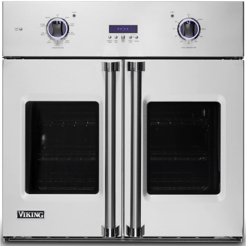 Viking 30-inch, 4.7 cu.ft. Built-in Single Wall Oven with Vari-Speed Dual Flow Convection System VSOF7301SS