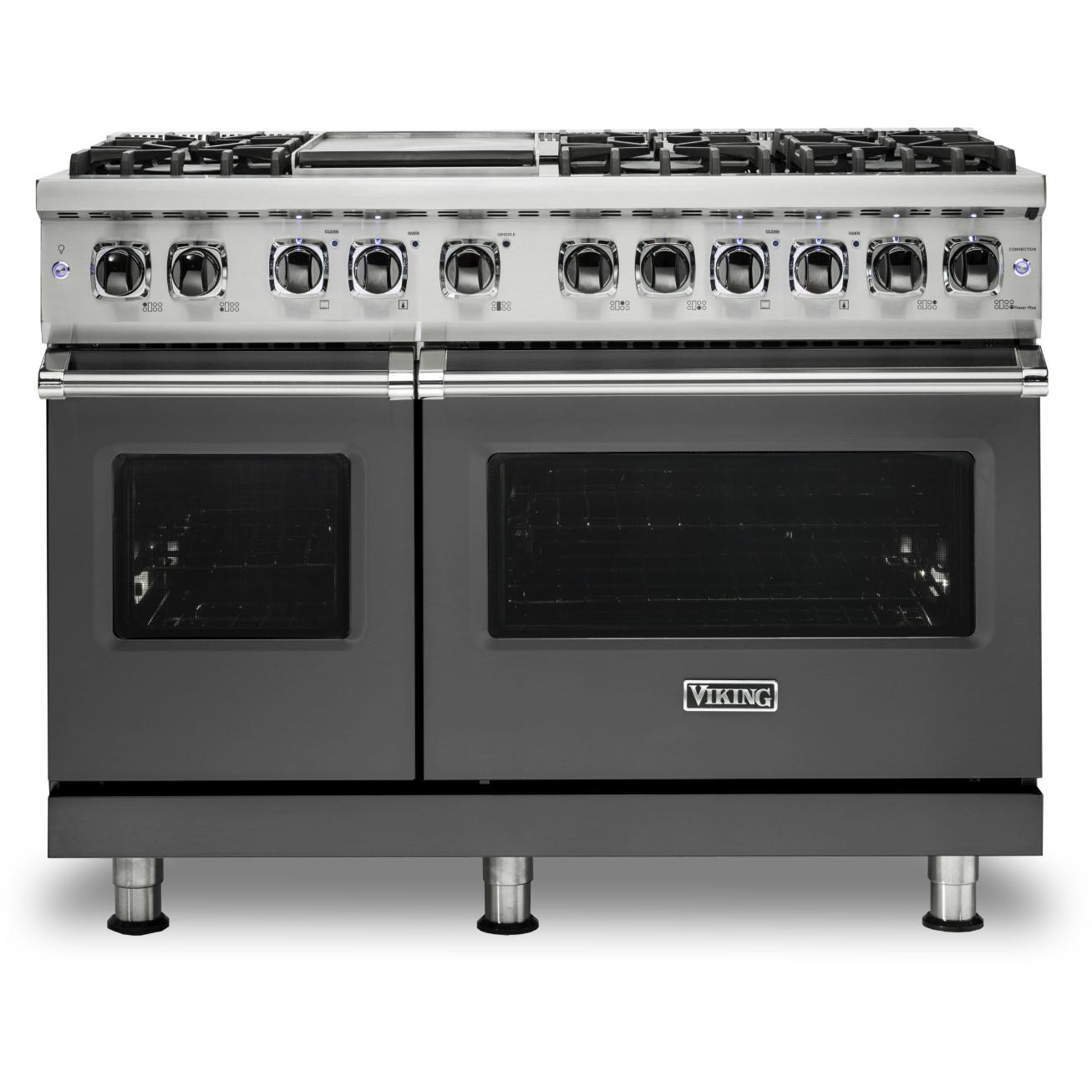 Viking 48-inch Freestanding Dual-Fuel Range with TruConvec Convection Cooking CVDR548-6GDGLP