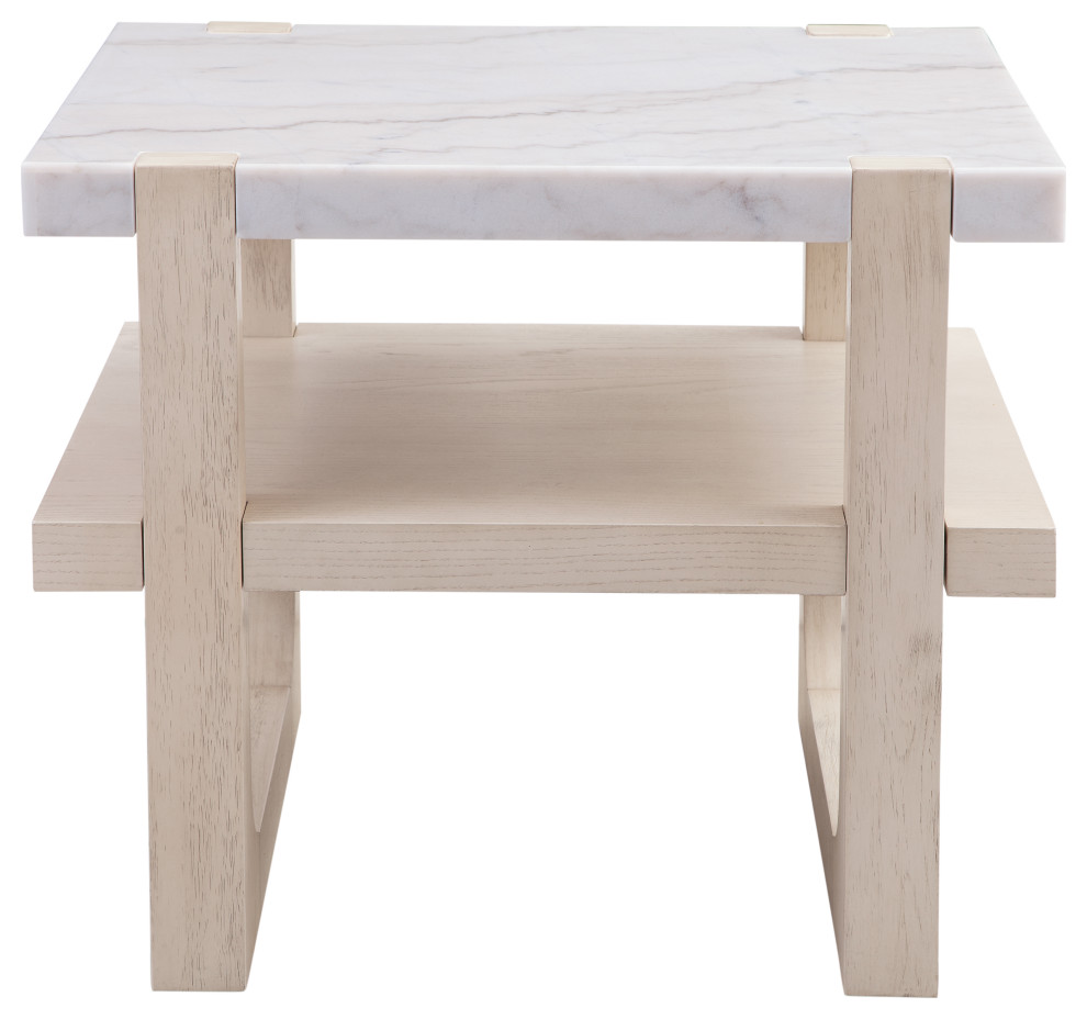 Newport Rectangular End Table   Transitional   Side Tables And End Tables   by BASSETT MIRROR CO.  Houzz