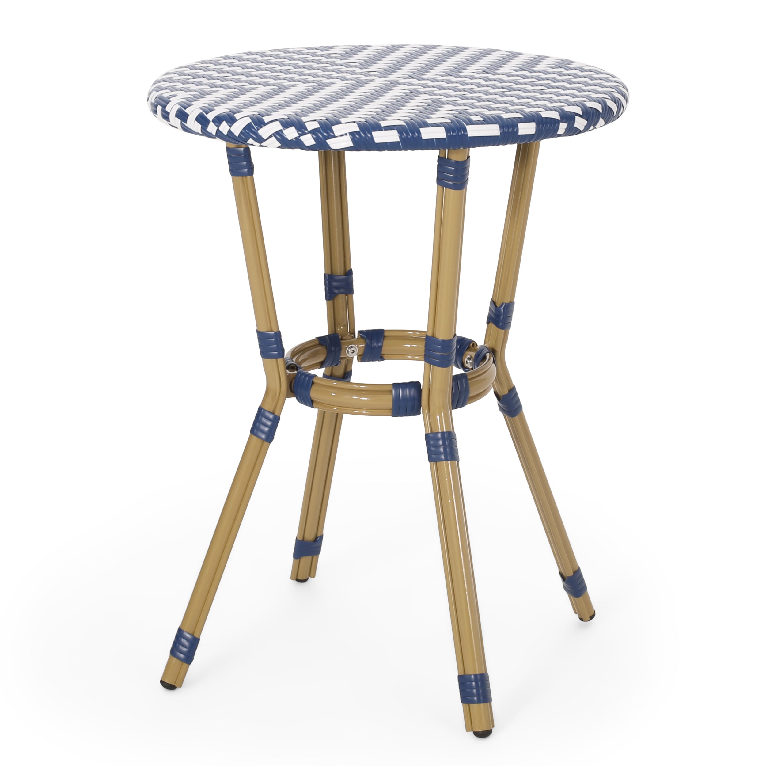 Deshler Outdoor Aluminum French Bistro Table