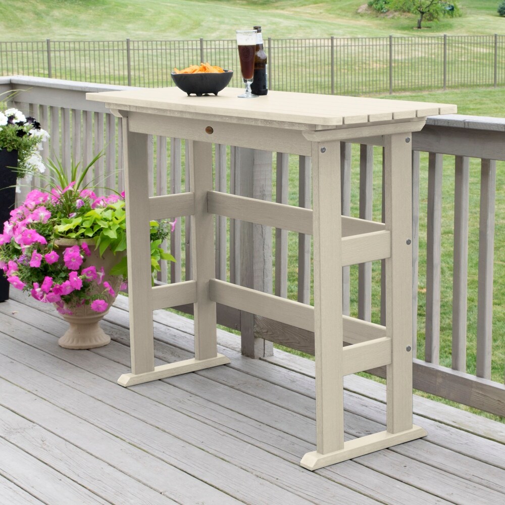 Lehigh Eco friendly Balcony Table   Bar height