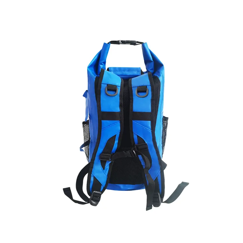 Outdoor Hiking custom boating camping backpack roll top dry waterproof bag