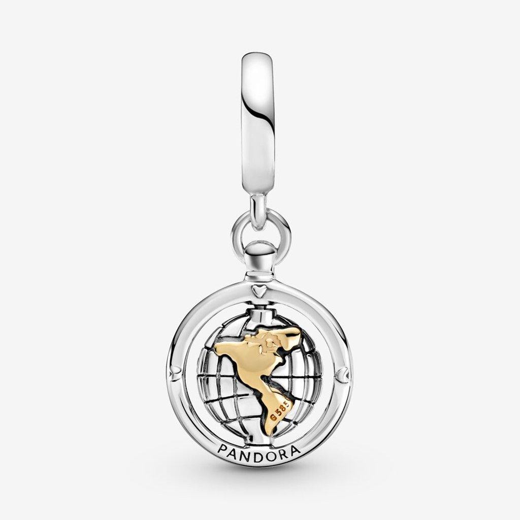 PANDORA  Spinning World Dangle Charm