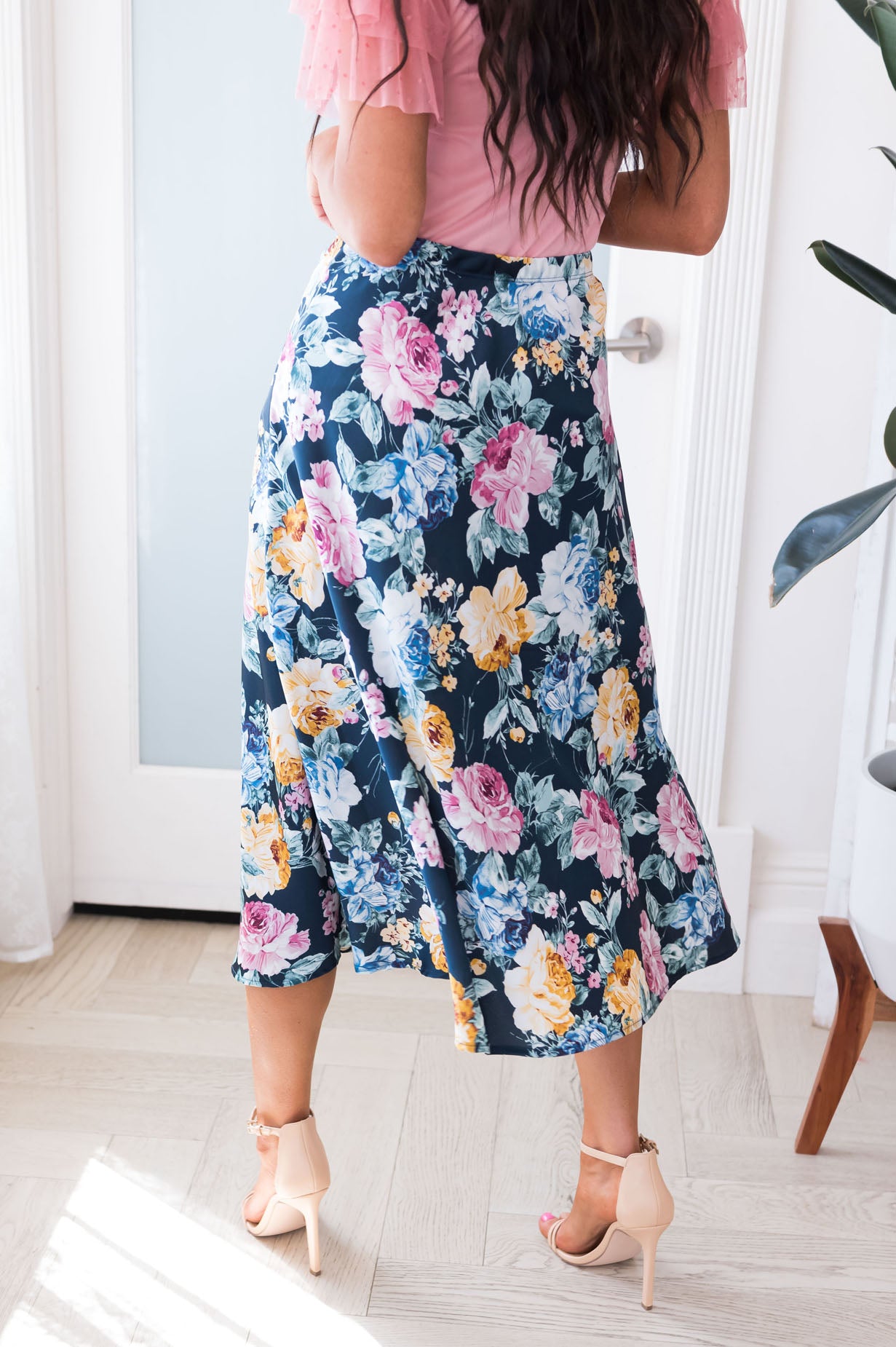 You And Me Modest Satin Skirt