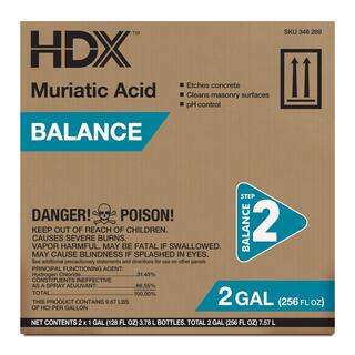 HDX 1 Gal. Muriatic Acid Balancer (2-Pack) 10031HDX