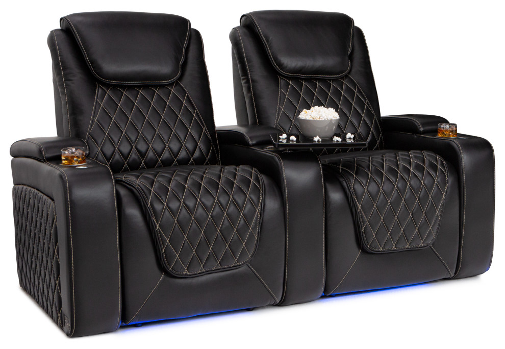 Seatcraft Muse Home Theater Seating   Contemporary   Theater Seating   by Stargate Cinema  Houzz