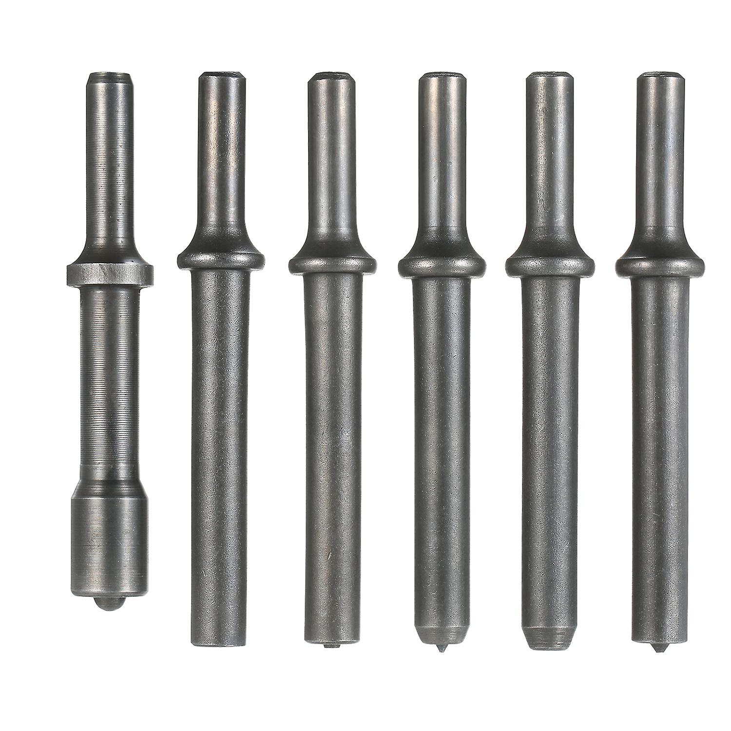 8-piece Air Rivet Hammer Bit Set 40cr Steel Smoothing Pneumatic Air Hammer Bits With Spring