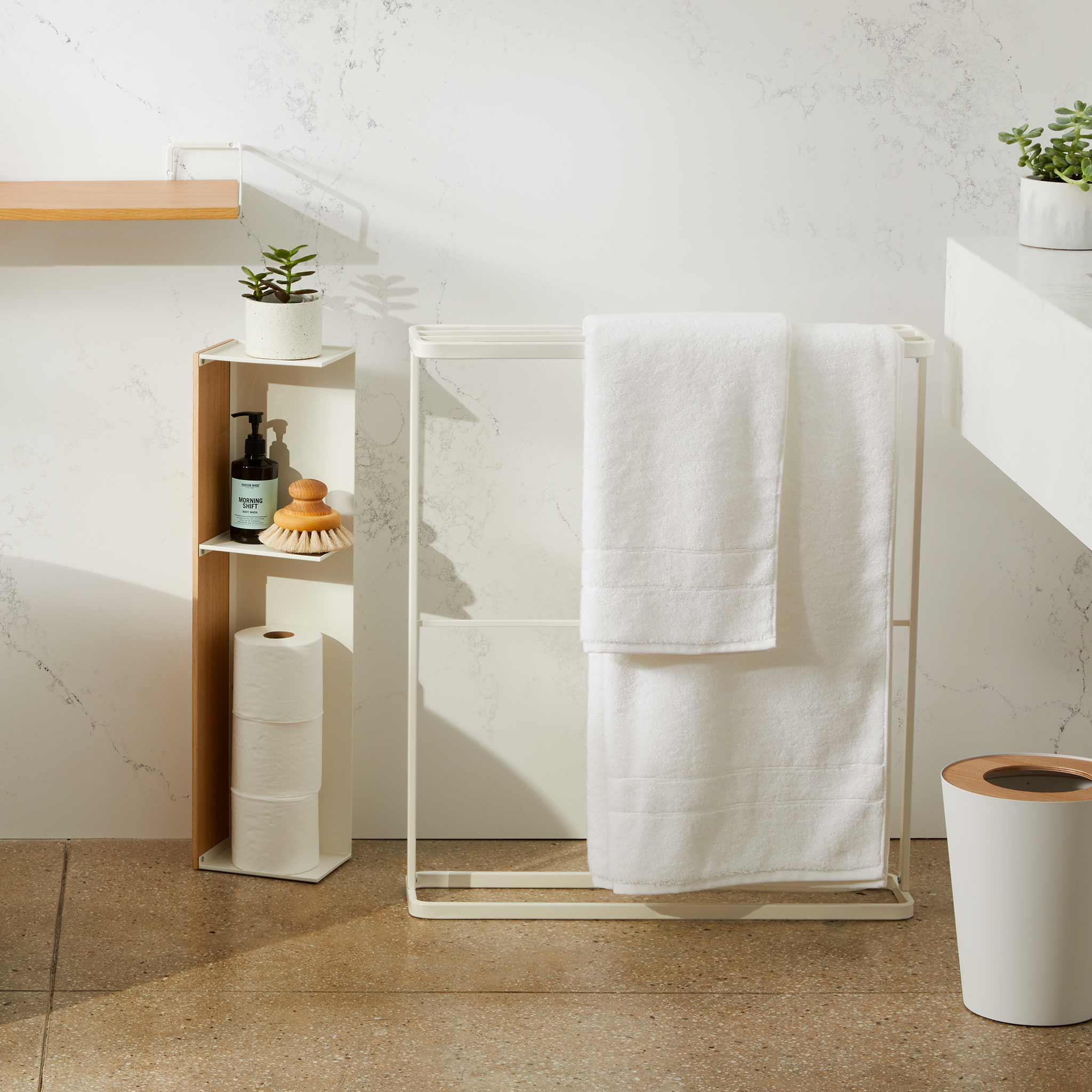 Free Standing Bath Towel Hanger