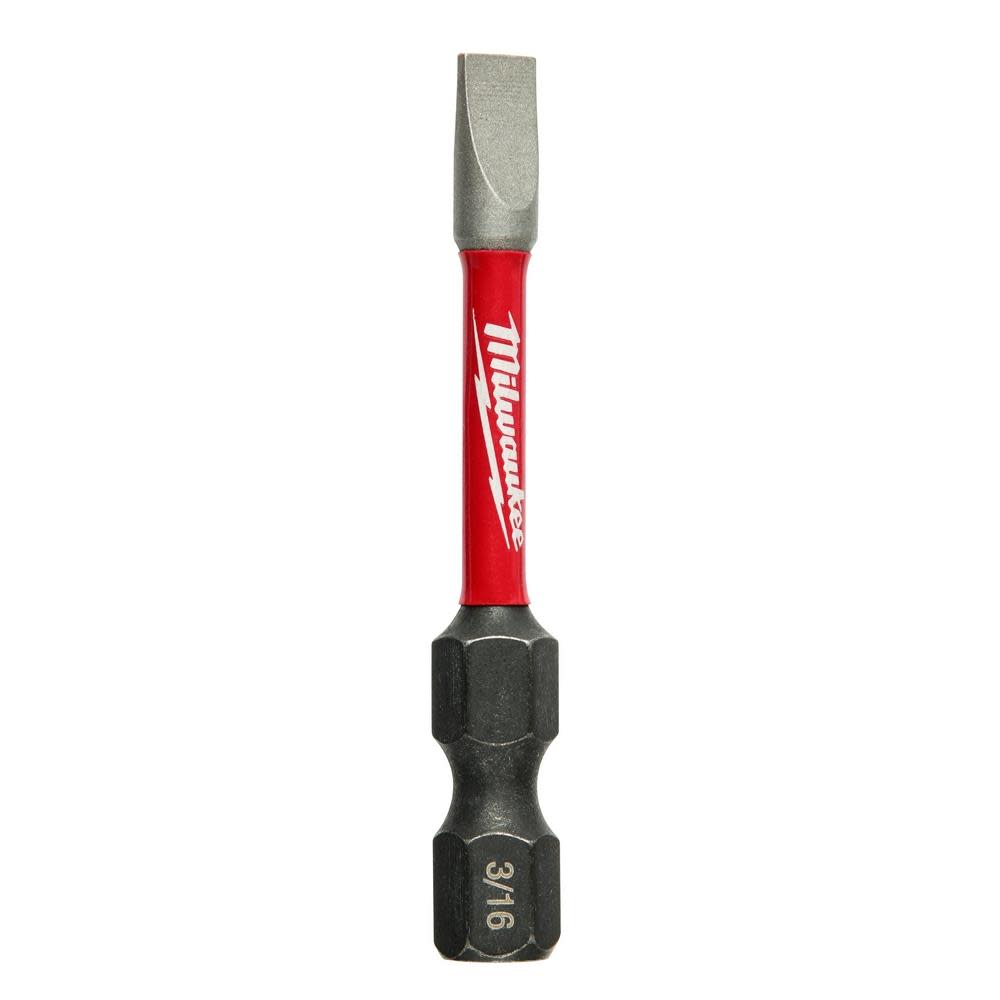 Milwaukee SHOCKWAVE 2 in. Impact Slotted 3/16 in. Power Bit 48-32-4919 from Milwaukee