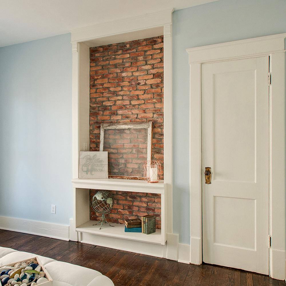 Koni Brick Old Chicago Rosse 7.08 in. x 2.50 in. Thin Brick 7.87 lin. ft. Corners Manufactured Stone Siding KBCR-238RSE