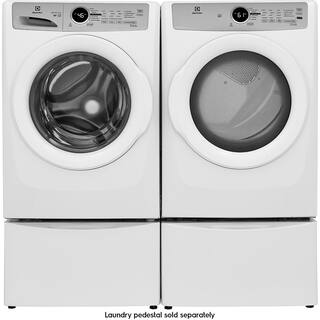 Electrolux 8 cu. ft. Electric Dryer Front Load in White ELFE7337AW