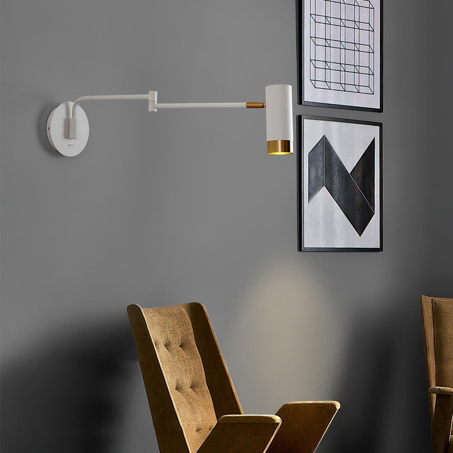 Ridge Arm Wall Lamp