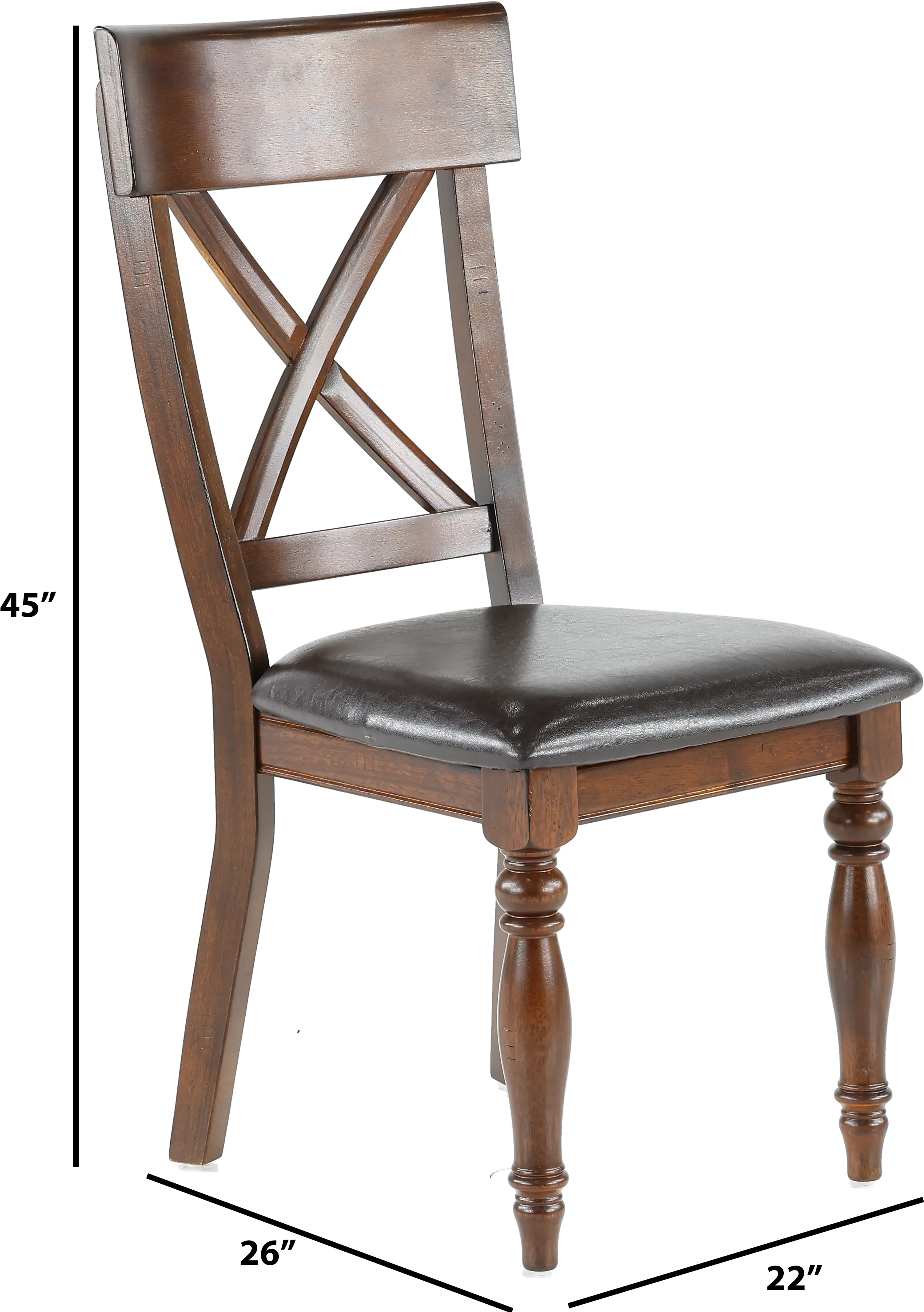 Kingston Raisin Traditional Dining Room Chair