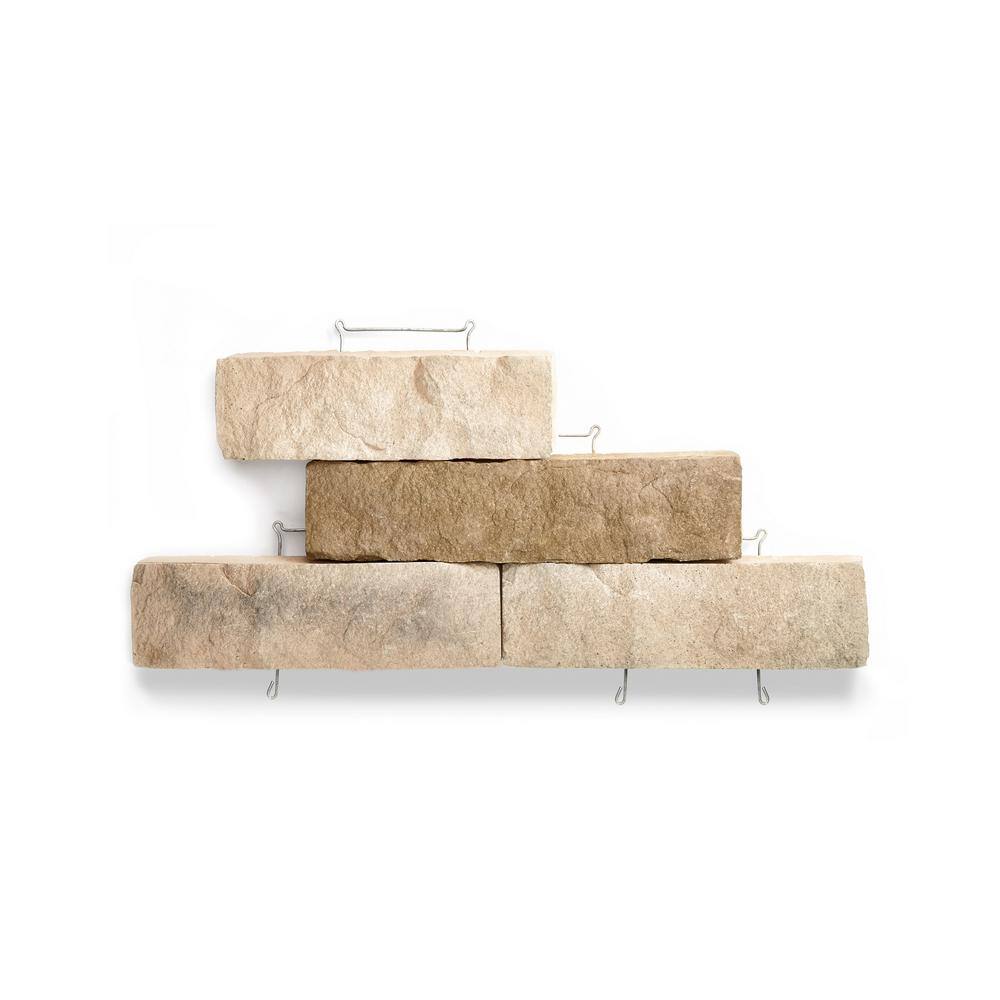 ClipStone Osceola Ledgestone Flats 4 in. x 6 in. to 17 in Siding - 5 SF CSS.11.012.40