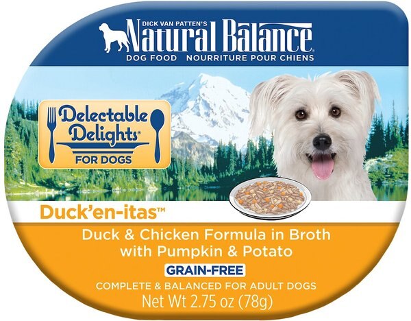 Natural Balance Delectable Delights Duck'en-itas Grain-Free Wet Dog Food