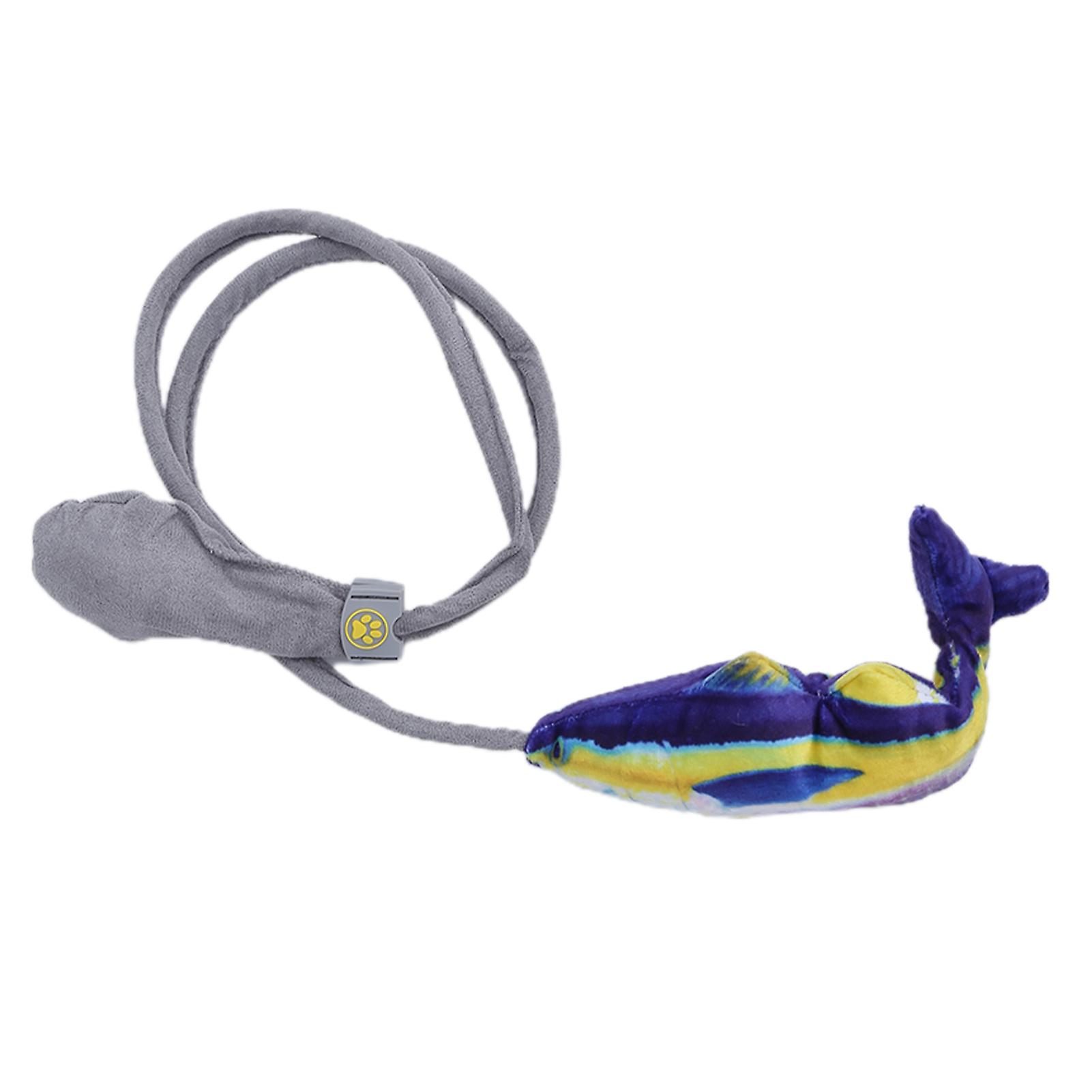 Pet Funny Cat Toy Simulation Vibrating Fish Funny Cat Stick Toy For Cat Exercisesea Fish