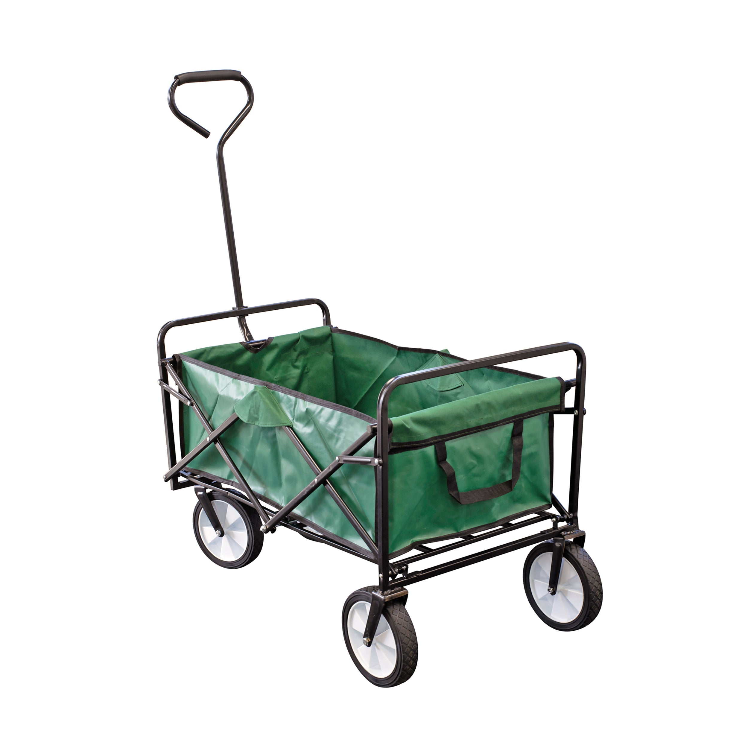 Synergistic Brand Outdoor Foldable Green Wagon - Recommended Ages 3 Years and up