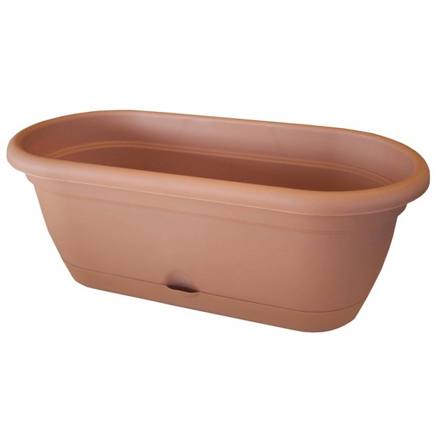 Wide Rectangular Lucca Window Box Planter