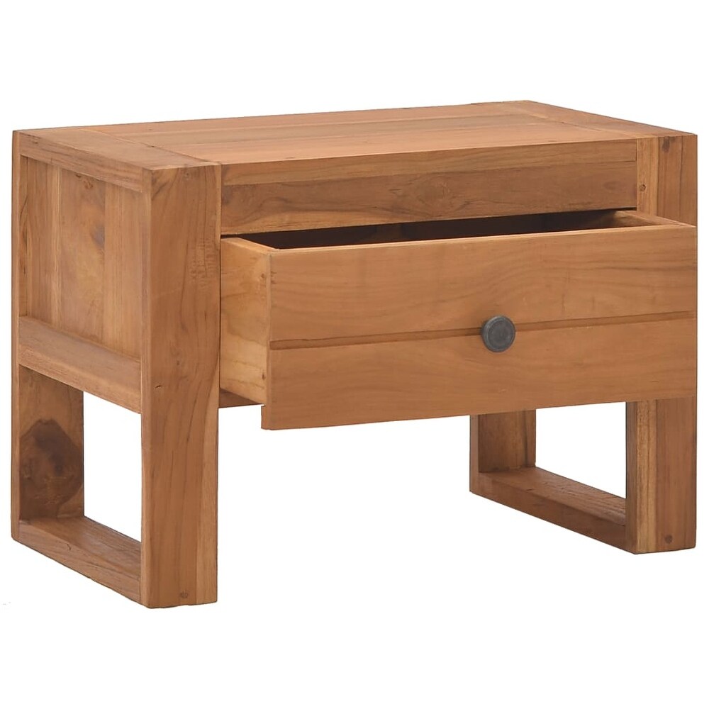 vidaXL Bedside Cabinet 19.7\