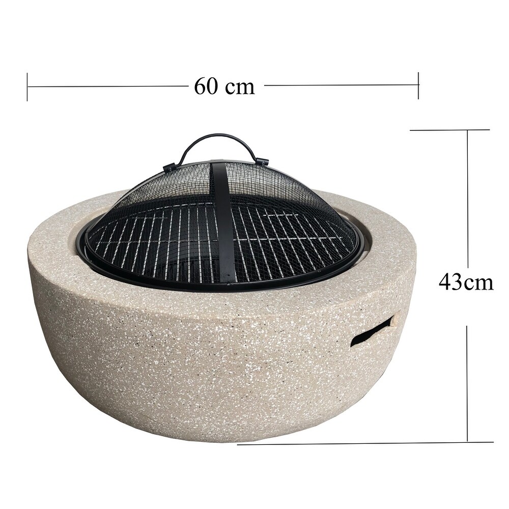 Magnesium Oxide Fire Pit