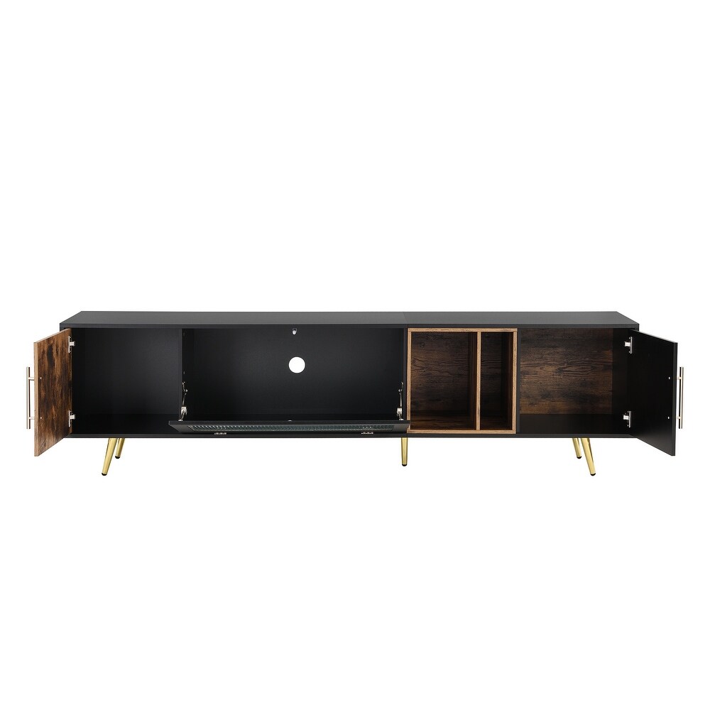 Media Console TV Stand for TVs up to 80\