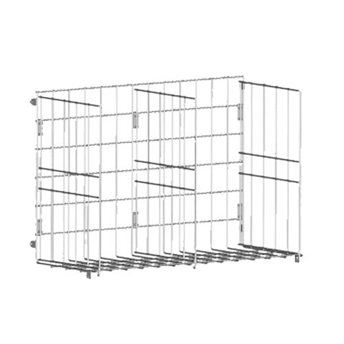 John Boos MBR09A Meat Boat Rack， Wall Mount， 12