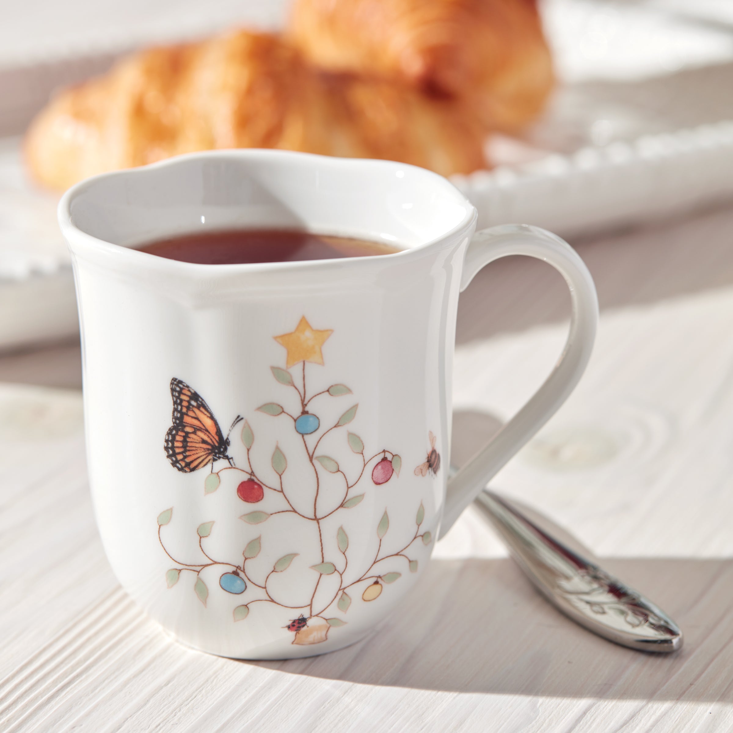 Butterfly Meadow Seasonal Mugs, S/4