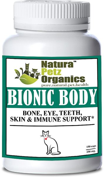 Natura Petz Organics Bionic Body Cat Supplement， 150 count