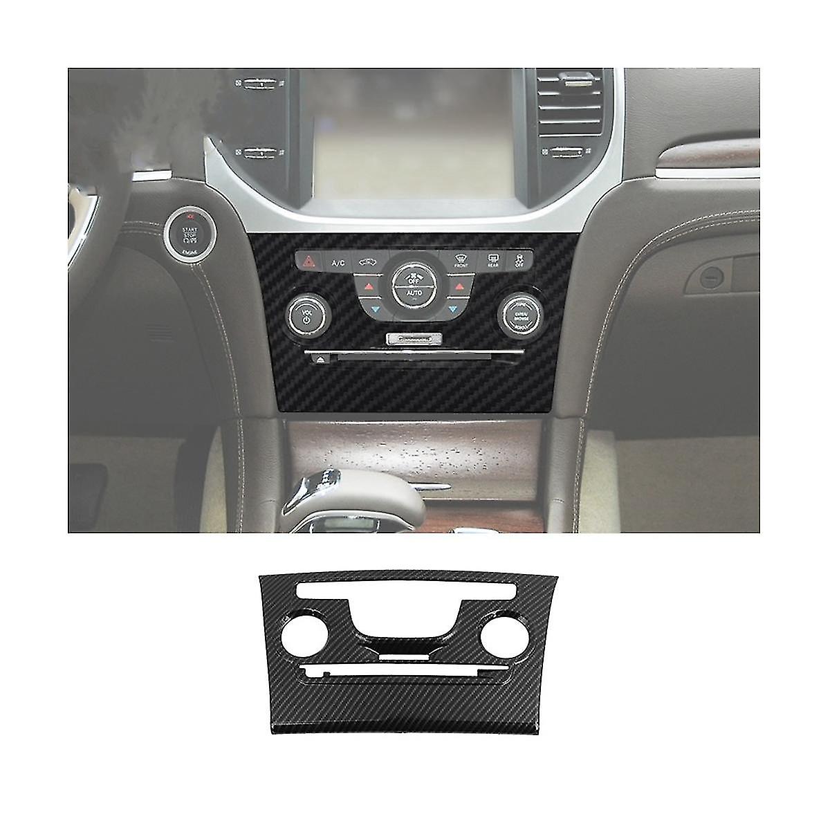 Car Center Console Air Conditioning Control Panel Decoration Cover Trim For 300/300c 2010-2014 Acce