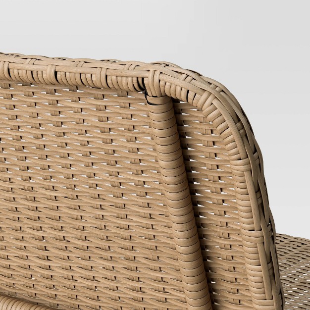 Popperton Arched Wicker Bench Designed With Studio Mcgee