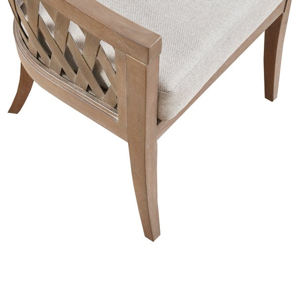 Madison Park Kendra Natural Accent Chair