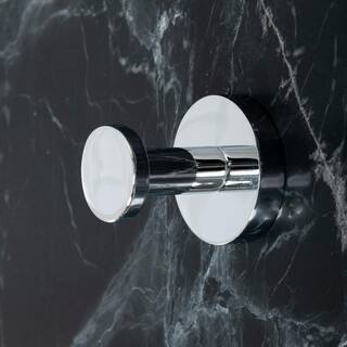 Italia Venezia Knob Robe Hook in Polished Chrome VE2714